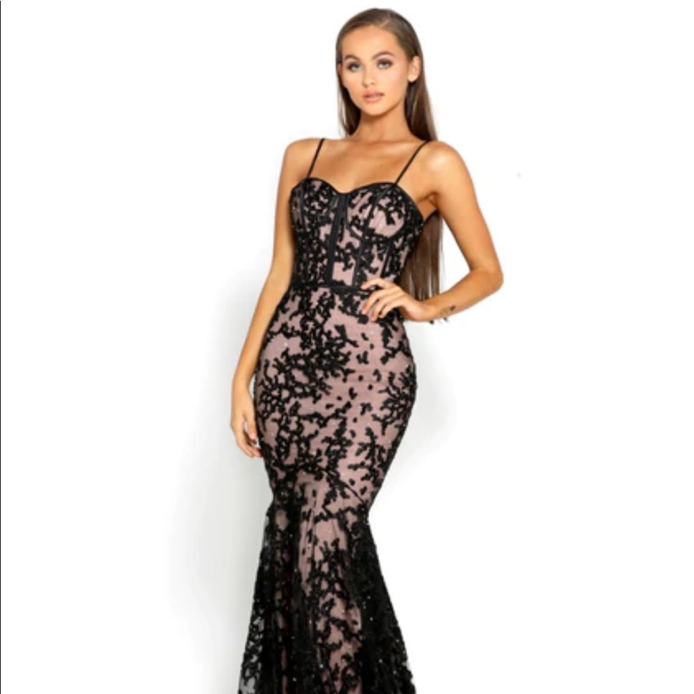 Portia & Scarlet mermaid gown.